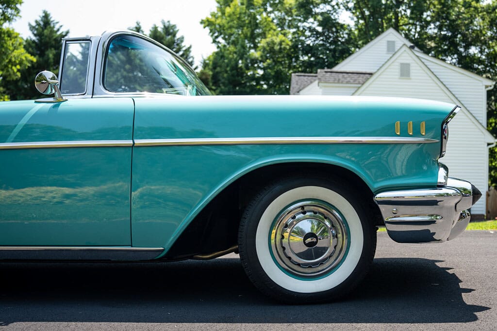 1957 Chevrolet Bel Air Convertible Restoration for sale